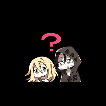 AOD: Zack, Rachel art by Kibo-Kibo - Angels Of Death - Sticker