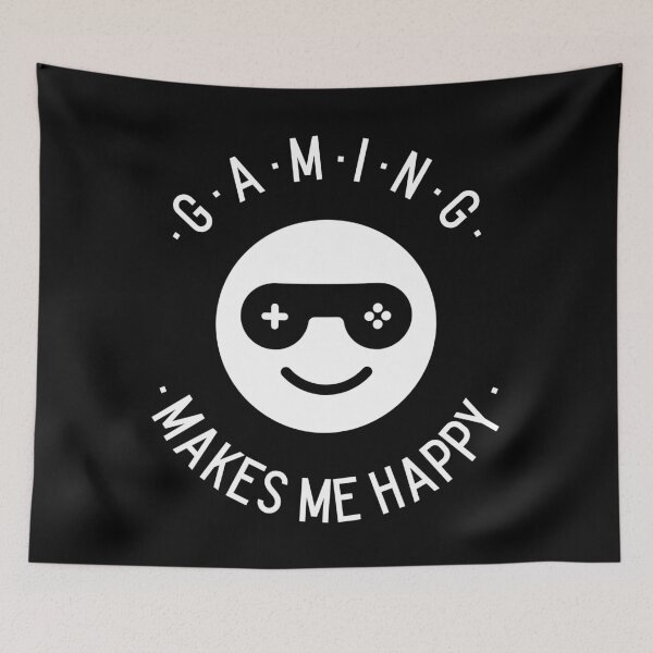 Item preview, Gaming Makes Me Happy (Happy Gamer) designed and sold by molamode.