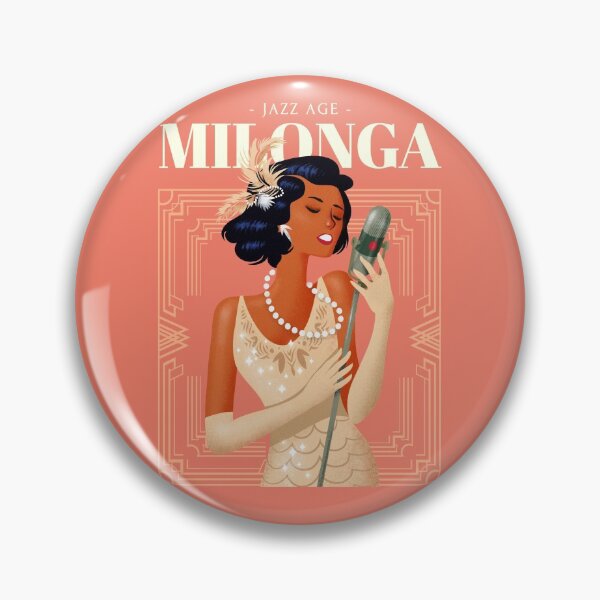 Item preview, Art Deco Jazz Age Milonga Mujer de Color designed and sold by infinitetango.
