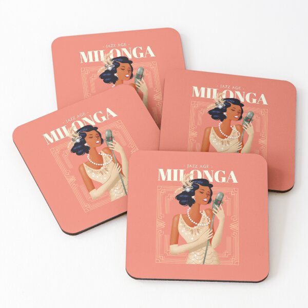 Artikelvorschau, Art Deco Jazz Age Milonga Farbige Frau entworfen und verkauft von infinitetango.