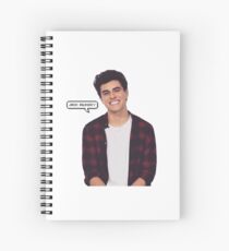 Jack Gilinsky Spiral Notebook