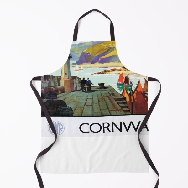 Item preview, retro classic Cornwall poster designed and sold by CorasPosters.