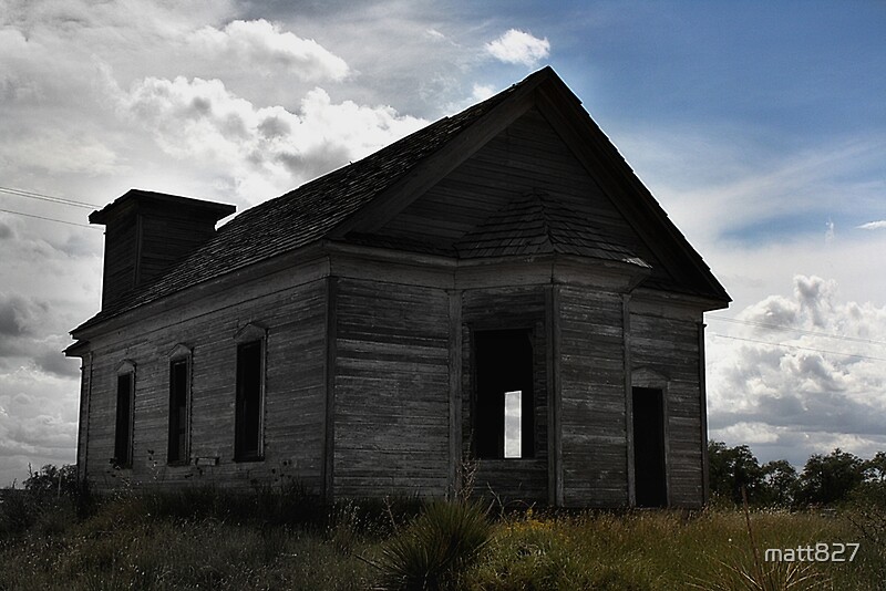 "Old School house New Mexico" by 827 Photography Redbubble