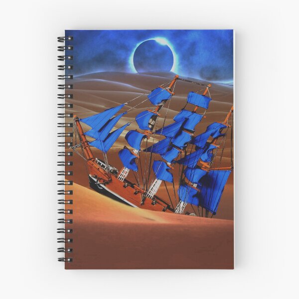 Item preview, Pirate ship in Desert designed and sold by MHCreations.