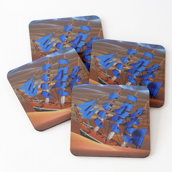 Item preview, Pirate ship in Desert designed and sold by MHCreations.