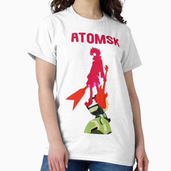 Vista previa del artículo con la obra «FLCL ATOMSK», diseñado y vendido por Migi-Desu.