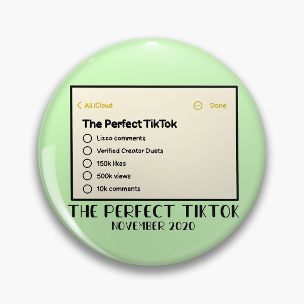 Item preview, The Perfect TikTok designed and sold by jeddington100.