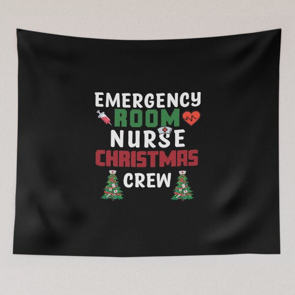 Item preview, Emergency room nurse christmas crew designed and sold by Th3 Merch.