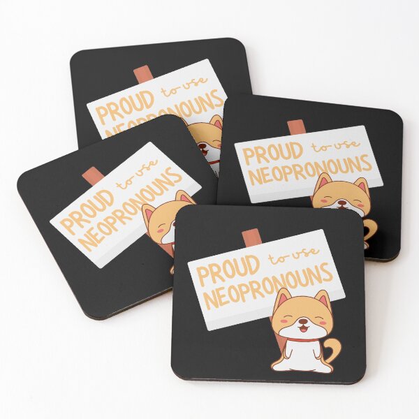 Item preview, "Proud to use neopronouns" corgi designed and sold by campfiredesigns.