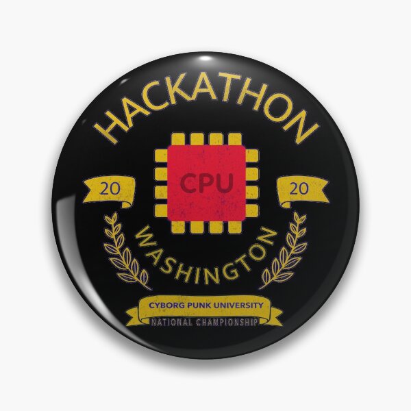 Item preview, Hackathon Washington Championship - Gold 2020 designed and sold by Coder-T.