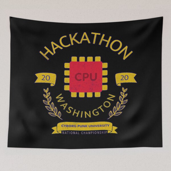 Item preview, Hackathon Washington Championship - Gold 2020 designed and sold by Coder-T.
