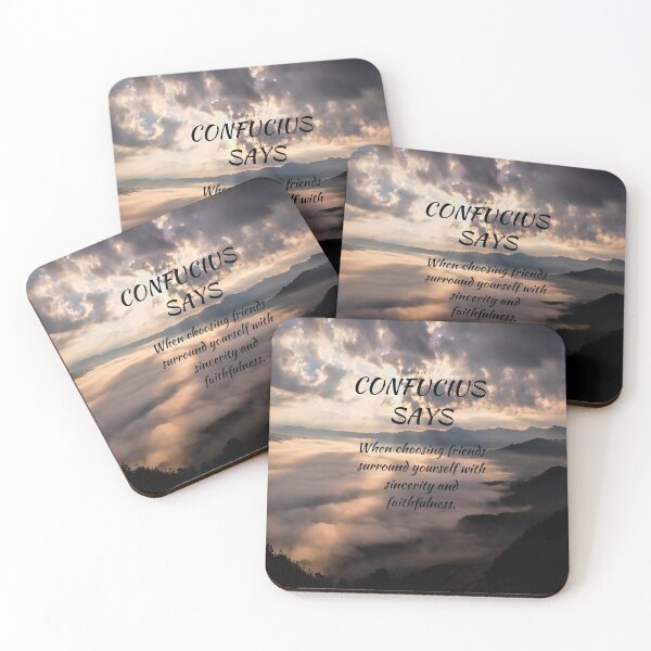 Item preview, Confucius Says Surround Yourself designed and sold by starshiporion.