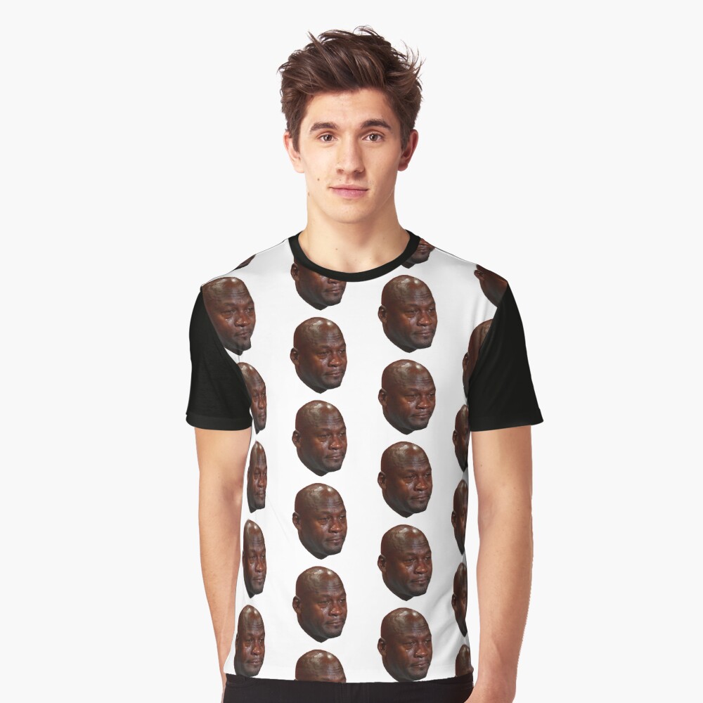 CRYING JORDAN Graphic T-Shirt