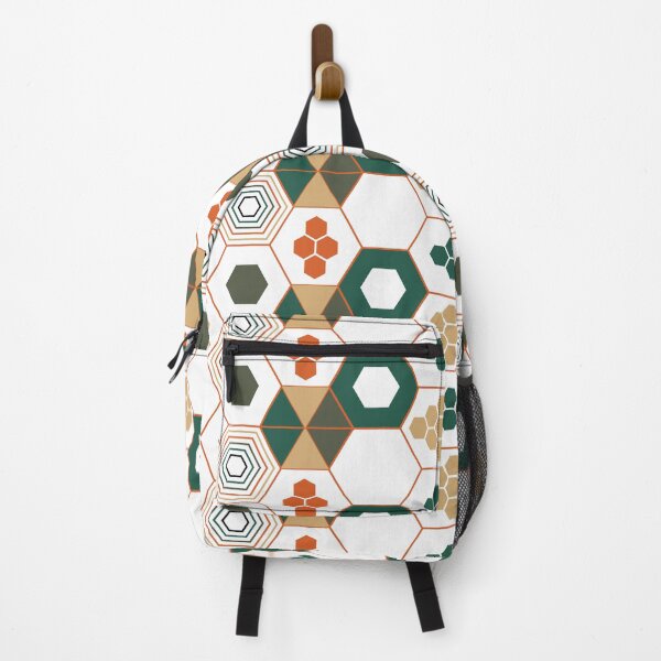 Item preview, Hexagonal Hexagons Geometric Pattern – Vintage Vibes designed and sold by RoguePatterns.