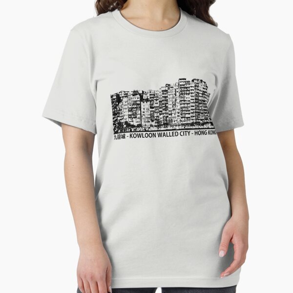 Item preview, Kowloon Walled City Hong Kong Architecture T-shirt designed and sold by pohcsneb.