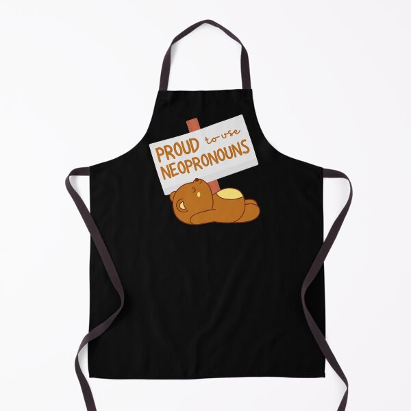 Item preview, "Proud to use neopronouns" brown bear designed and sold by campfiredesigns.