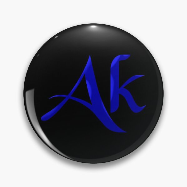 Item preview, AK Alaska State Initials designed and sold by Lartheviking.