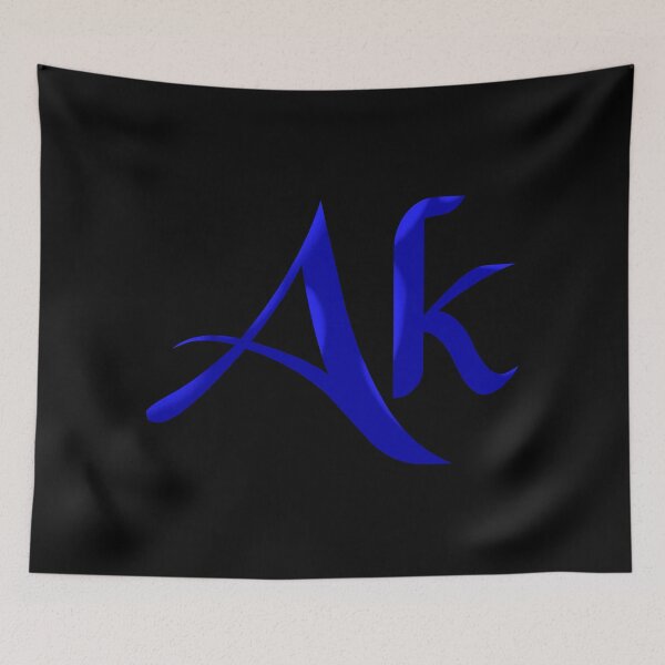 Item preview, AK Alaska State Initials designed and sold by Lartheviking.