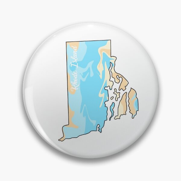 Artikelvorschau, Rhode Island Beachy State entworfen und verkauft von EuropaPrints.