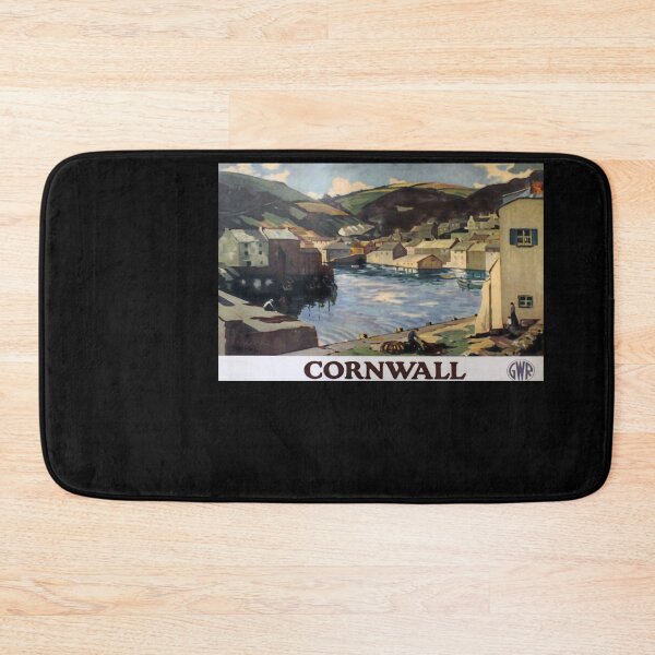 Item preview, retro classic Cornwall poster designed and sold by CorasPosters.