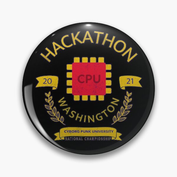 Item preview, Hackathon Washington Championship - Gold 2021 designed and sold by Coder-T.