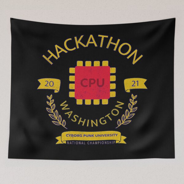 Item preview, Hackathon Washington Championship - Gold 2021 designed and sold by Coder-T.