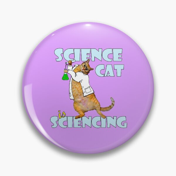 Item preview, Science Cat is Sciencing designed and sold by RawSunArt.