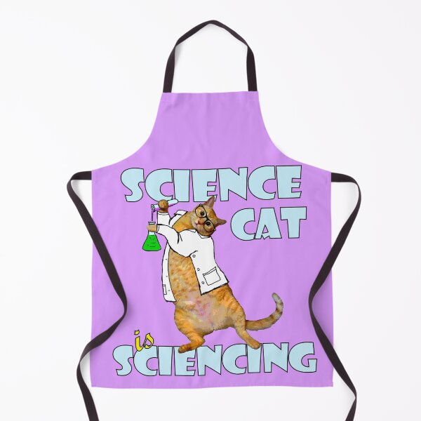 Item preview, Science Cat is Sciencing designed and sold by RawSunArt.
