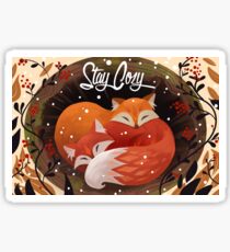 Stay Cozy Sticker