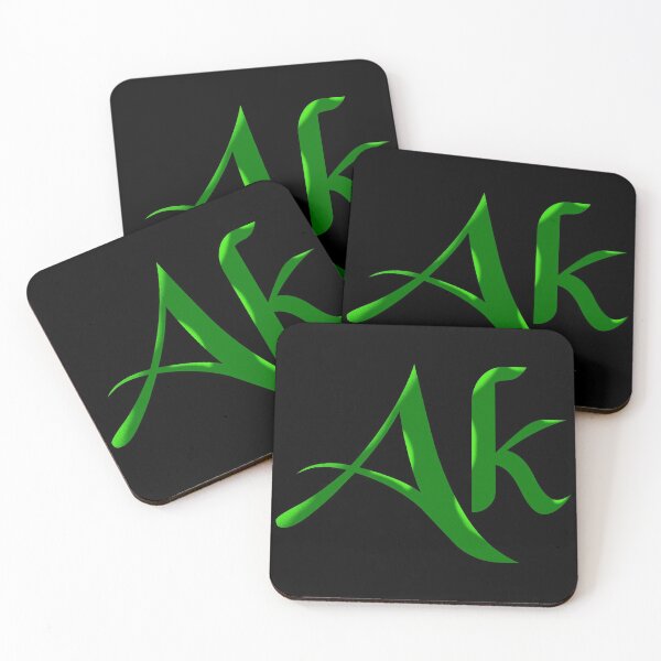 Item preview, AK Alaska State Initials designed and sold by Lartheviking.