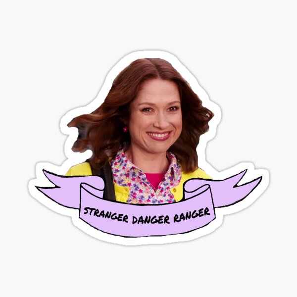 Kimmy Schmidt Stranger Danger Ranger Sticker