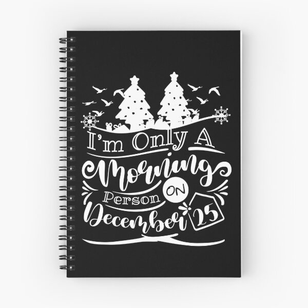 Item preview, I’m Only A Morning Person On December 25 designed and sold by buzz1days.