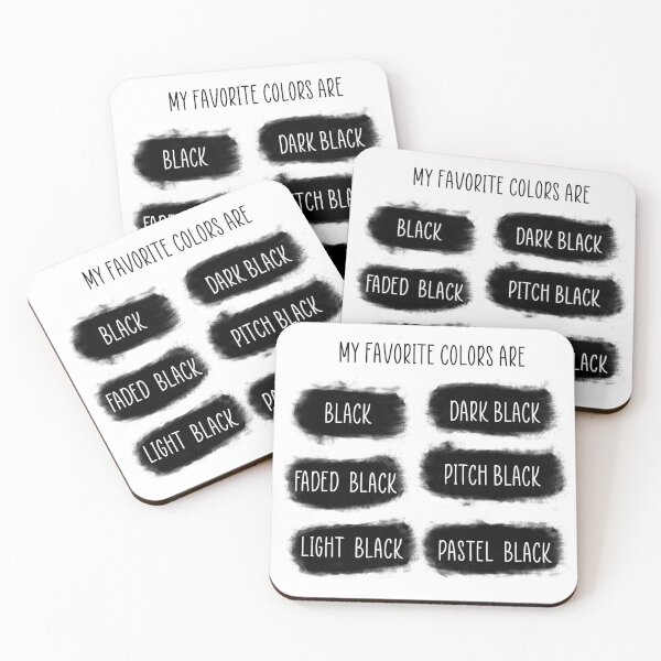 Item preview, My favorite color is black  designed and sold by creativepod.