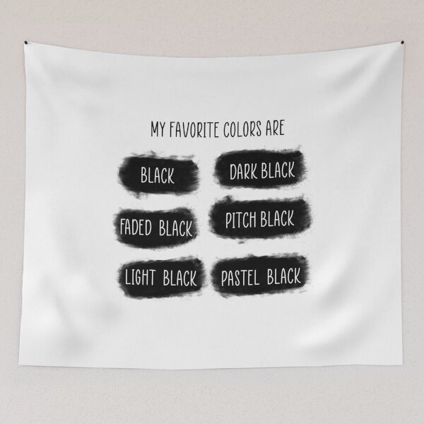Item preview, My favorite color is black  designed and sold by creativepod.