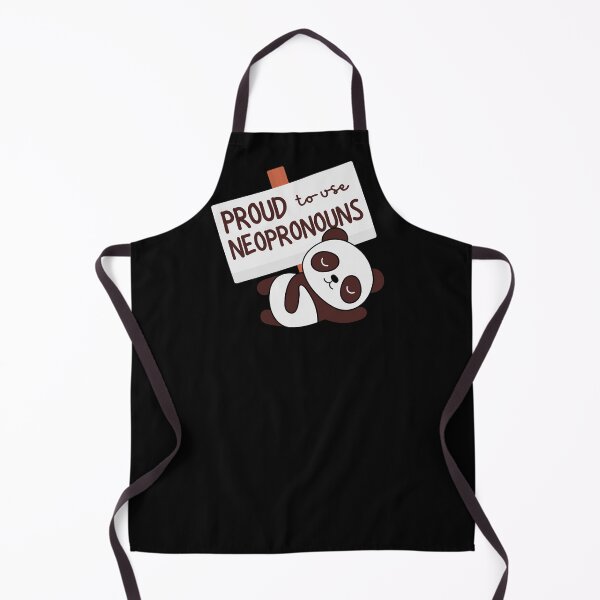 Item preview, "Proud to use neopronouns" panda bear designed and sold by campfiredesigns.
