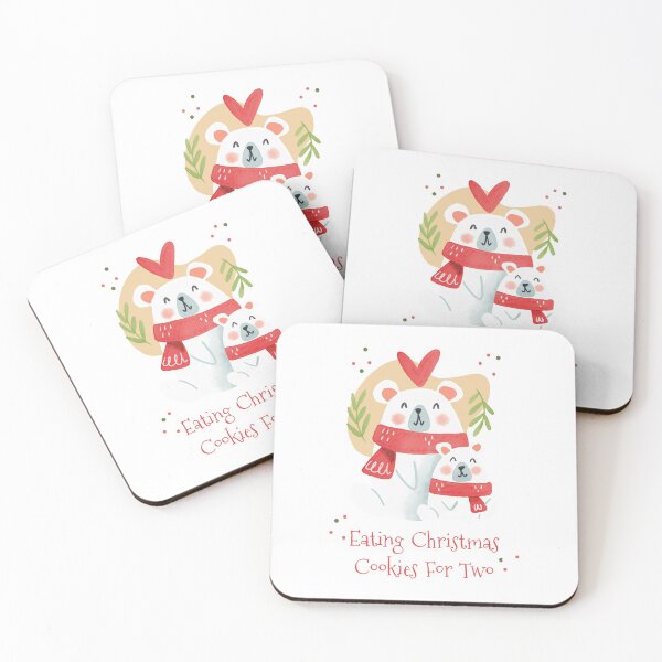 Item preview, Eating Christmas Cookies For Two designed and sold by chulitad.