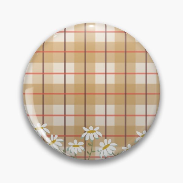 Item preview, Tea Towel Print Warm Browns With Daisies designed and sold by EverythingCore.