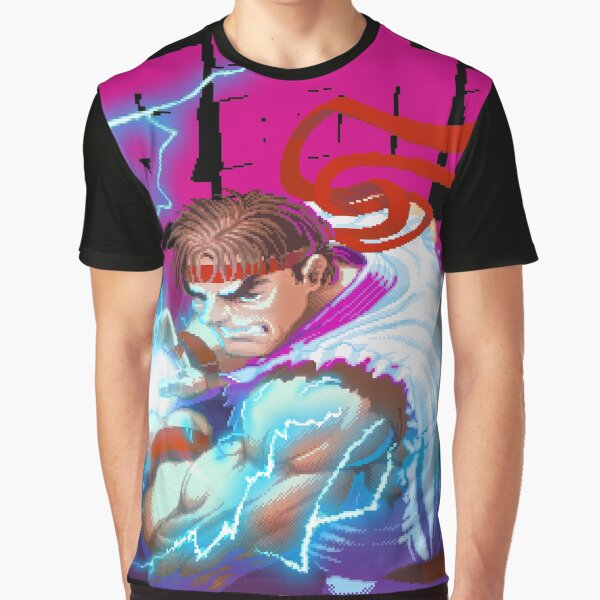 Vista previa del artículo con la obra «Street Fighter Ryu Hadoken», diseñado y vendido por Bootleg Factory.