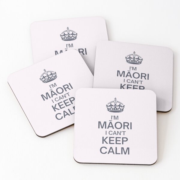 Item preview, I can't Keep Calm I'm Maori designed and sold by Aroha Designs.