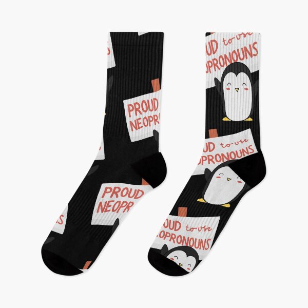 Item preview, "Proud to use neopronouns" penguin designed and sold by campfiredesigns.