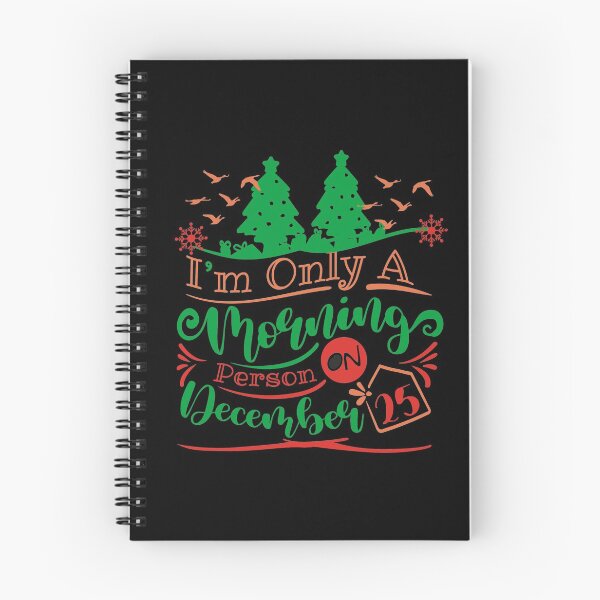 Item preview, I’m Only A Morning Person On December 25 designed and sold by buzz1days.