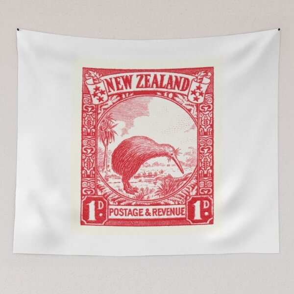 Item preview, 1936 NEW ZEALAND Kiwi Postage Stamp designed and sold by retrographics.