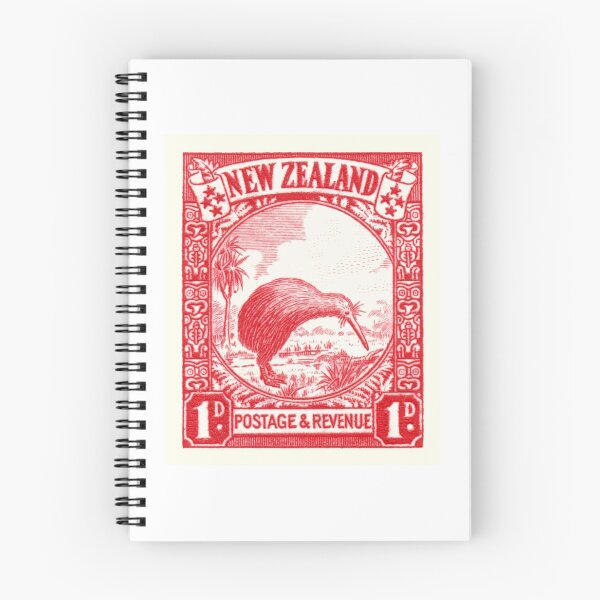 Item preview, 1936 NEW ZEALAND Kiwi Postage Stamp designed and sold by retrographics.