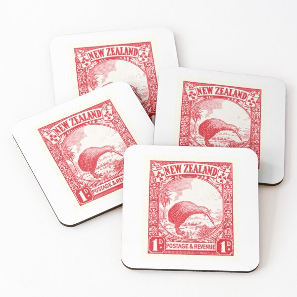 Item preview, 1936 NEW ZEALAND Kiwi Postage Stamp designed and sold by retrographics.
