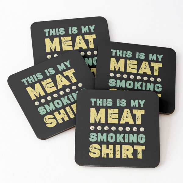 Item preview, This Is My Meat Smoking Shirt BBQ, BBQing Lover, Funny Dad Chef BBQ Smoker Joke  designed and sold by Essakhi12.