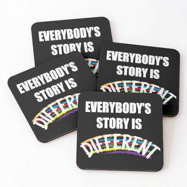 Item preview, Everybodys story is different designed and sold by orangeblue21.