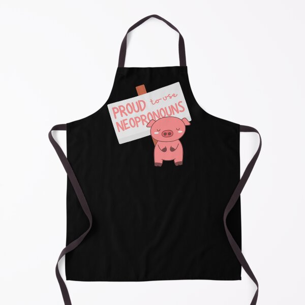 Item preview, "Proud to use neopronouns" pig designed and sold by campfiredesigns.