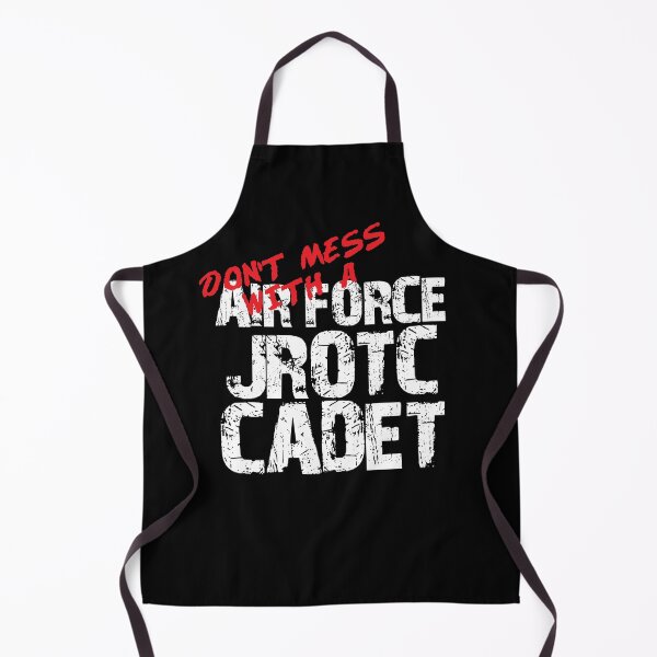 Item preview, Don't Mess with a Air Force JROTC Cadet Awesome Distressed Style for Navy Junior ROTC Members and Family designed and sold by JROTCshop.