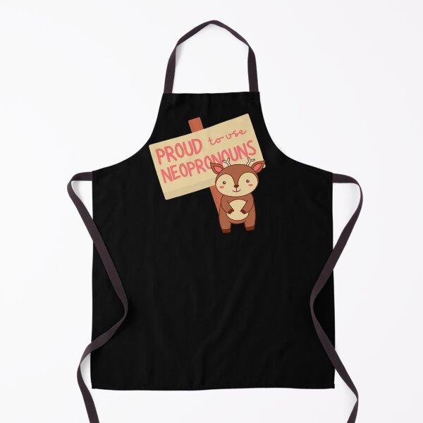 Item preview, "Proud to use neopronouns" deer designed and sold by campfiredesigns.