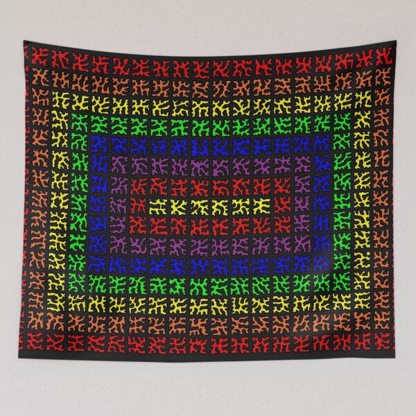 Item preview, Rainbow Rectangles - Landscape Version designed and sold by Maxwell Nightser.